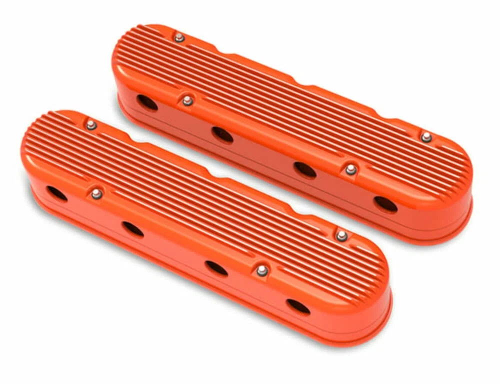 Fits 2001-2017 Silverado 2500 HD 2-Piece Finned Valve Cover-GenIII_IV Ls 241-183